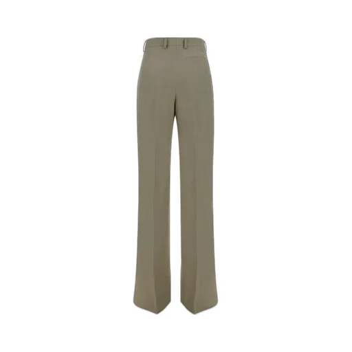 High-Waisted Wide-Leg Trousers