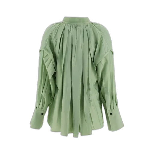 Pleated Blouse