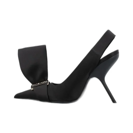 Slingback Pumps With Bow