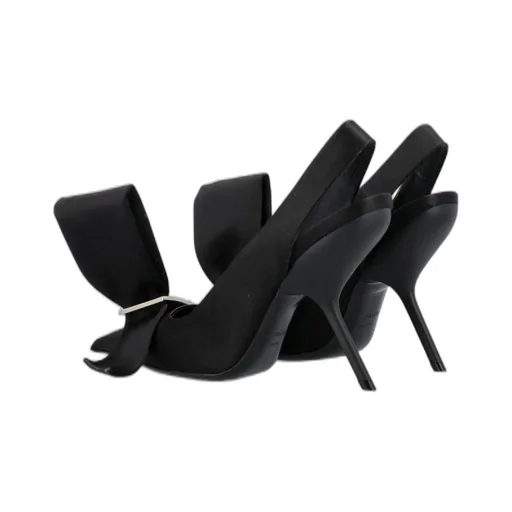 Slingback Pumps With Bow