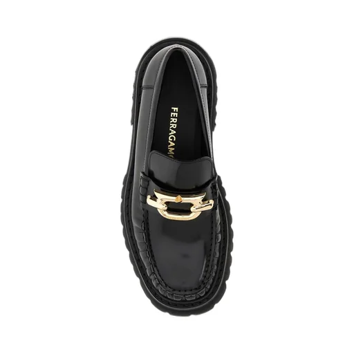 Loafers With Chain Detail
