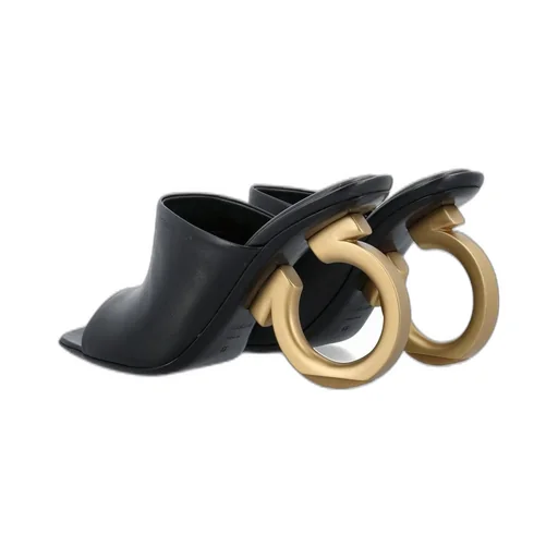 Gancini Heel Mules