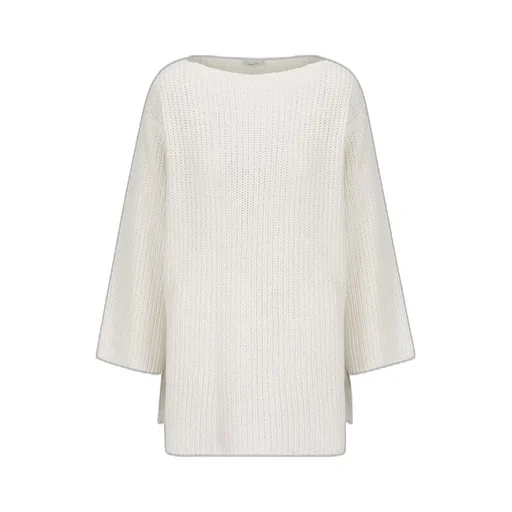 Boat Neck Knit Sweater