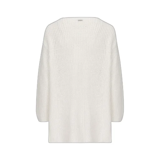 Boat Neck Knit Sweater
