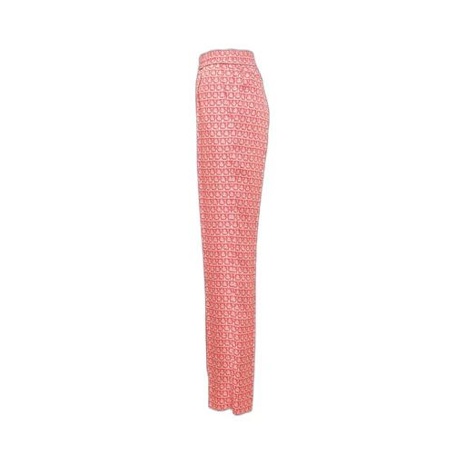 Gancini Print Trousers