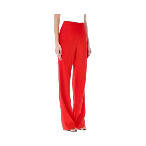 High-Waisted Wide-Leg Trousers