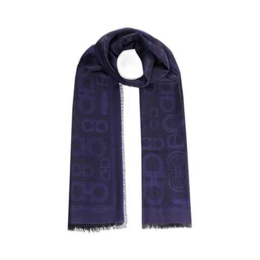 Scarf With Gancini Logo