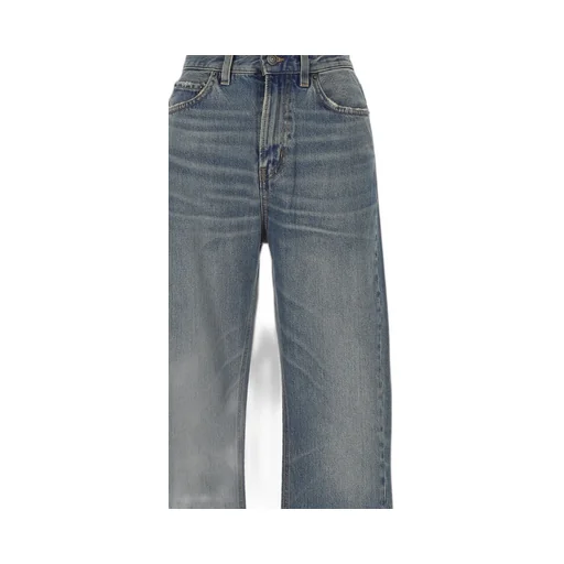 High-Waisted Wide-Leg Jeans