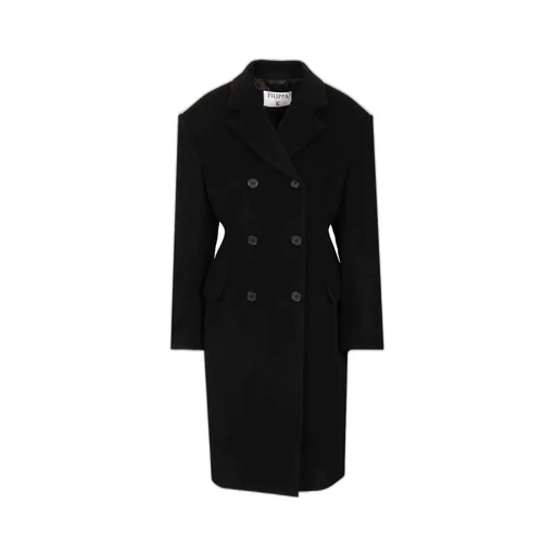 Double-Breasted Wool Coat