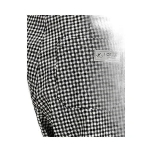 Gingham Wide-Leg Trousers