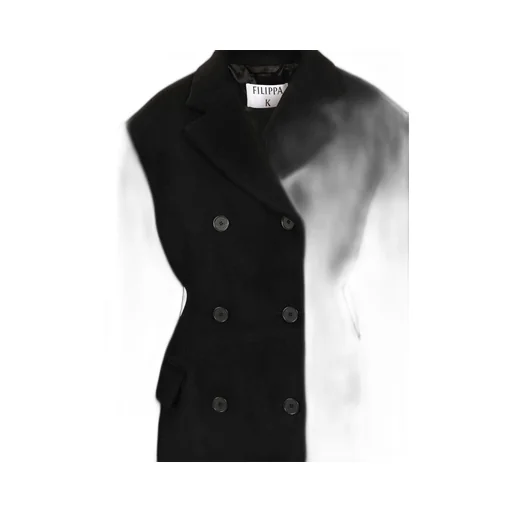 Double-Breasted Wool Coat