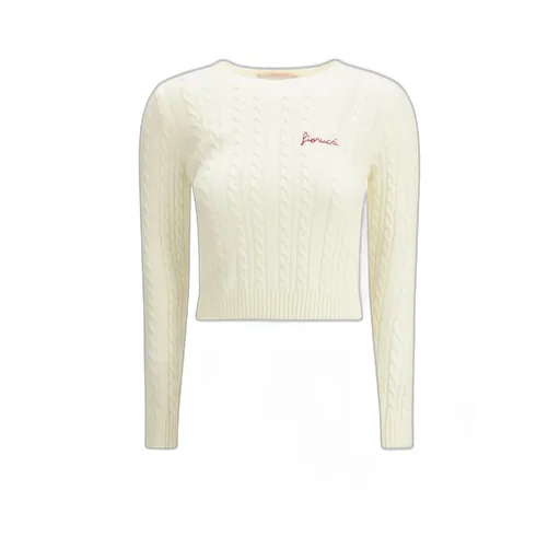 Cable Knit Cropped Sweater