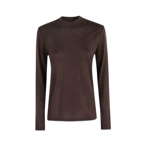 Mock Neck Long Sleeve Top
