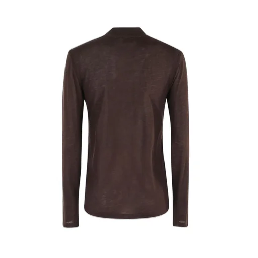 Mock Neck Long Sleeve Top
