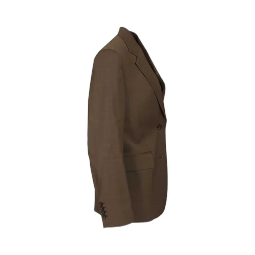 Single-Breasted Wool Blazer