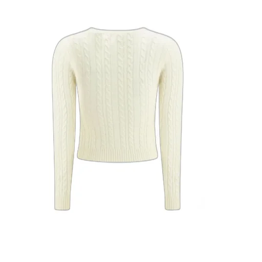 Cable Knit Cropped Sweater