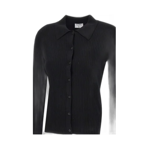 Ribbed Knit Cardigan