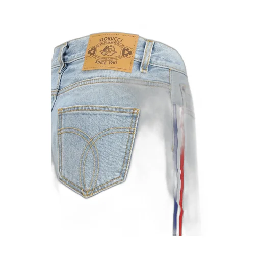 Wide-Leg Jeans With Side Stripes