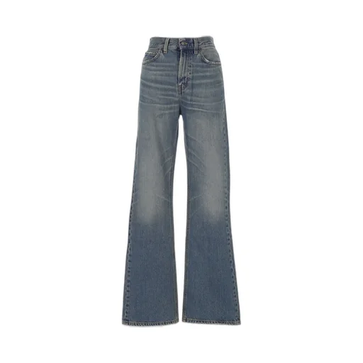High-Waisted Wide-Leg Jeans