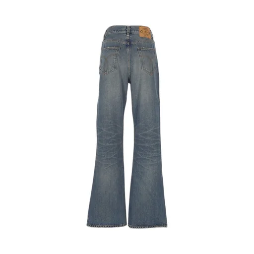 High-Waisted Wide-Leg Jeans