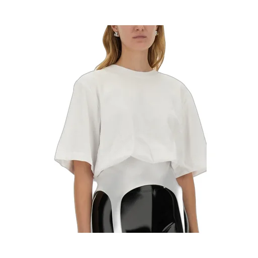 T-Shirt With Garter Straps