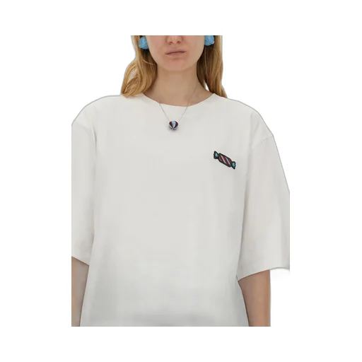 Oversized T-Shirt With Candy Graphic