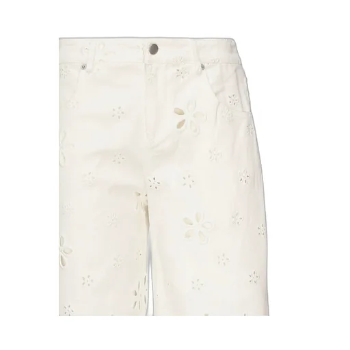 Wide-Leg Cropped Pants