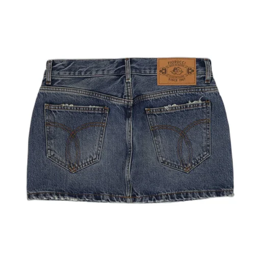 Denim Mini Skirt