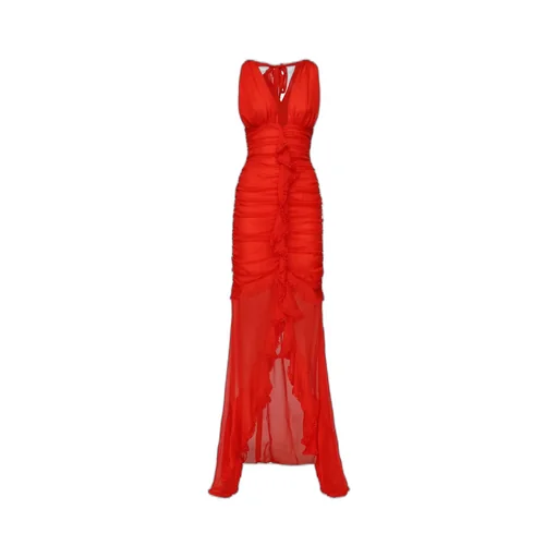 Ruffled Gown