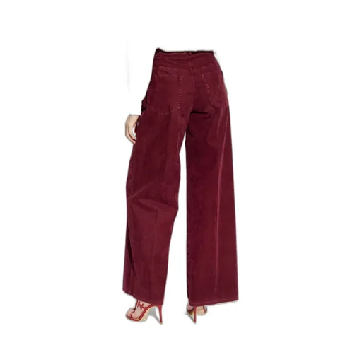 Wide-Leg Corduroy Trousers