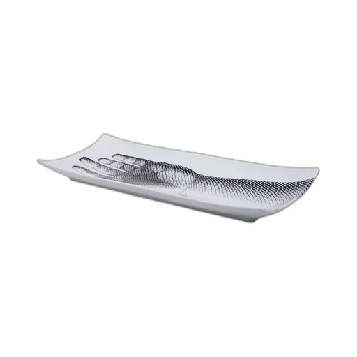 Hand-Shaped Ceramic Tray