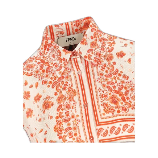 Printed Silk Shirt