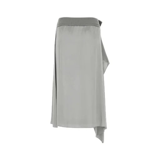Asymmetric Draped Skirt