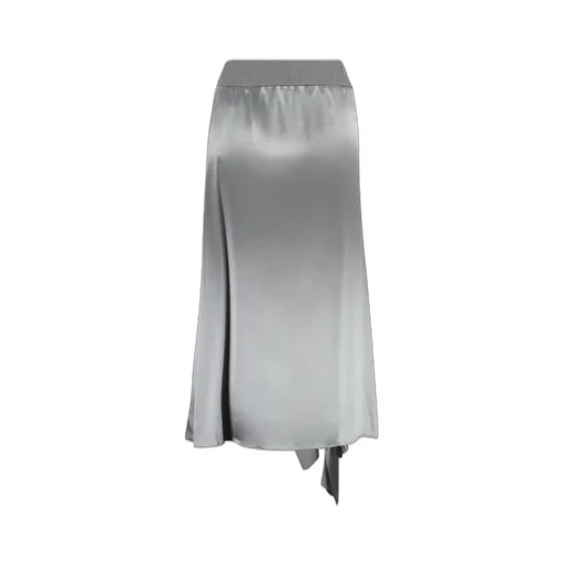 Asymmetric Draped Skirt