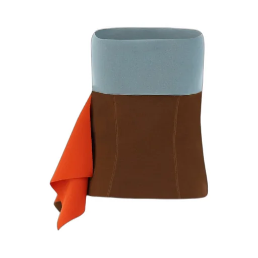 Strapless Colorblock Top