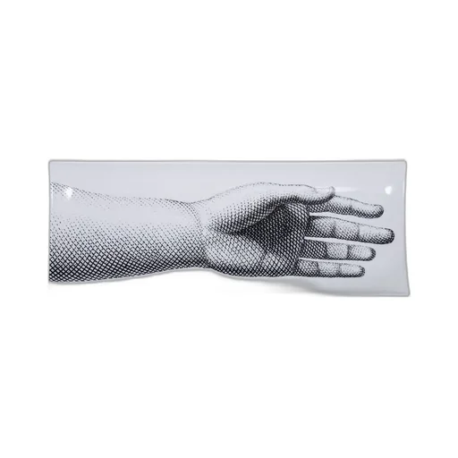 Hand-Shaped Ceramic Tray