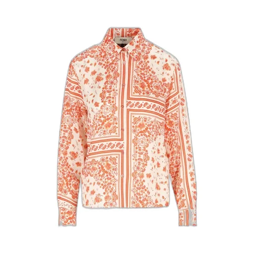 Printed Silk Shirt