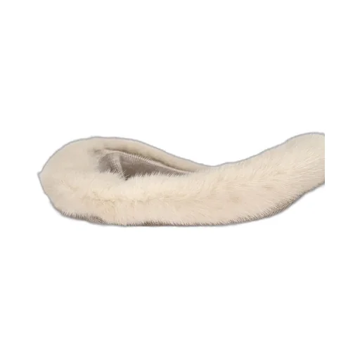 Turtleneck Dress With Fur Trim