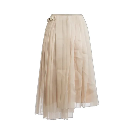 Pleated Midi Skirt