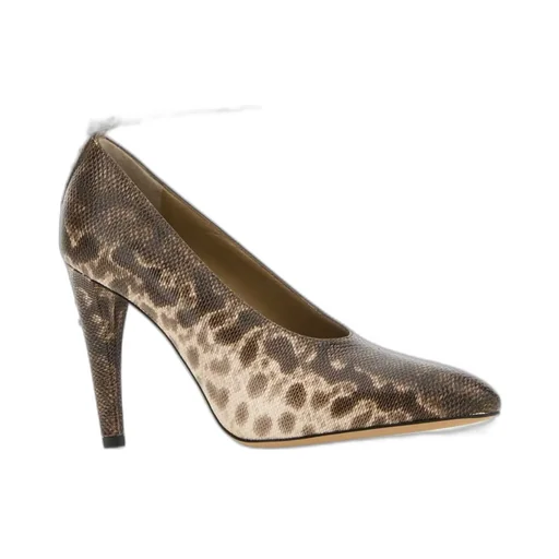 Pointed-Toe Pumps With Ankle Strap