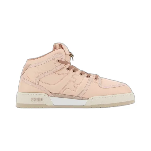 Fendi Match High-Top Sneakers