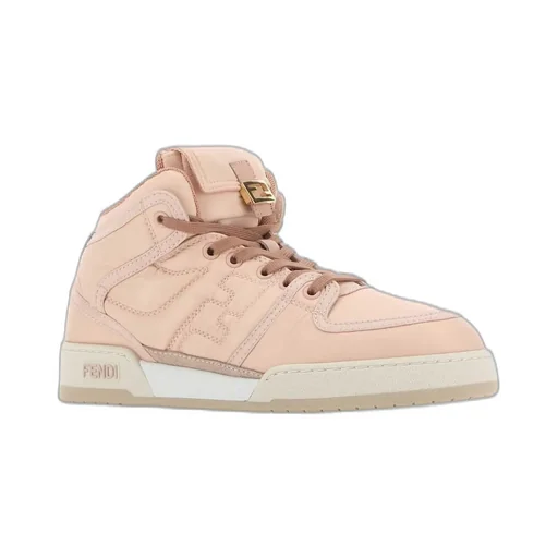 Fendi Match High-Top Sneakers