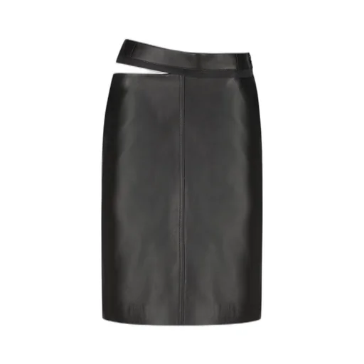 Cutout Midi Skirt