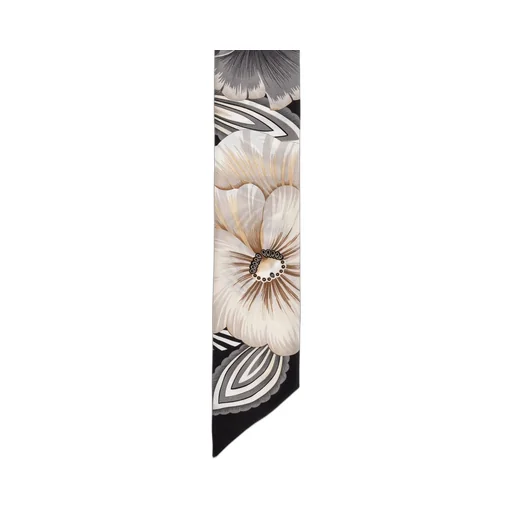 Printed Silk Twill Scarf