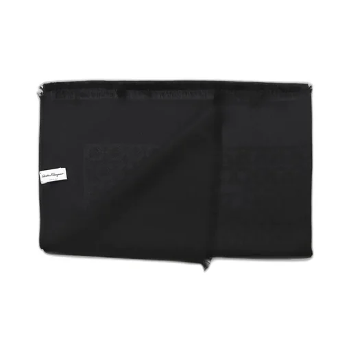 Scarf With Gancini All-Over
