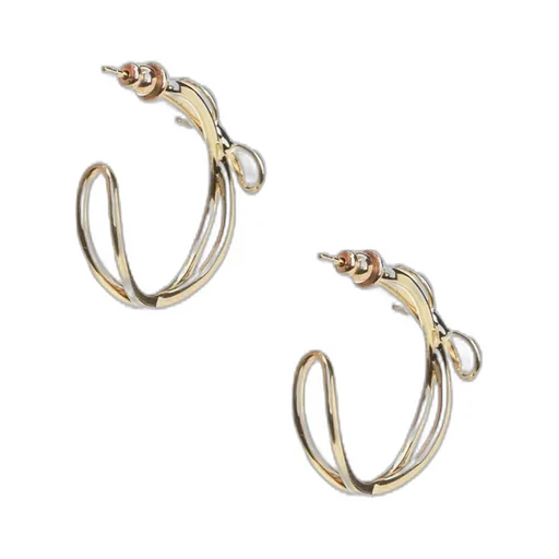 Bow Hoop Earrings