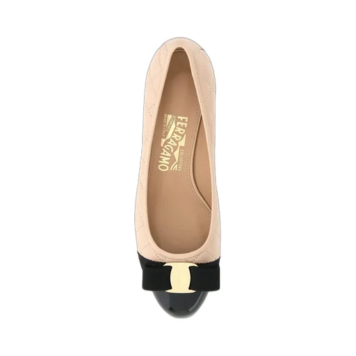 Cap-Toe Block Heel Pumps