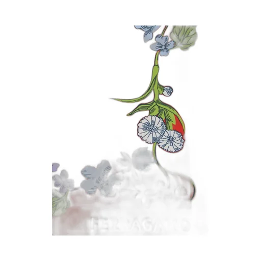 Floral Print Silk Twill Scarf