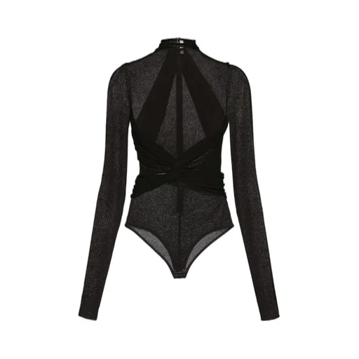 Sheer Long Sleeve Bodysuit