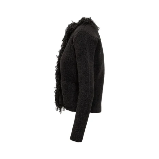 Fringed Bouclé Jacket